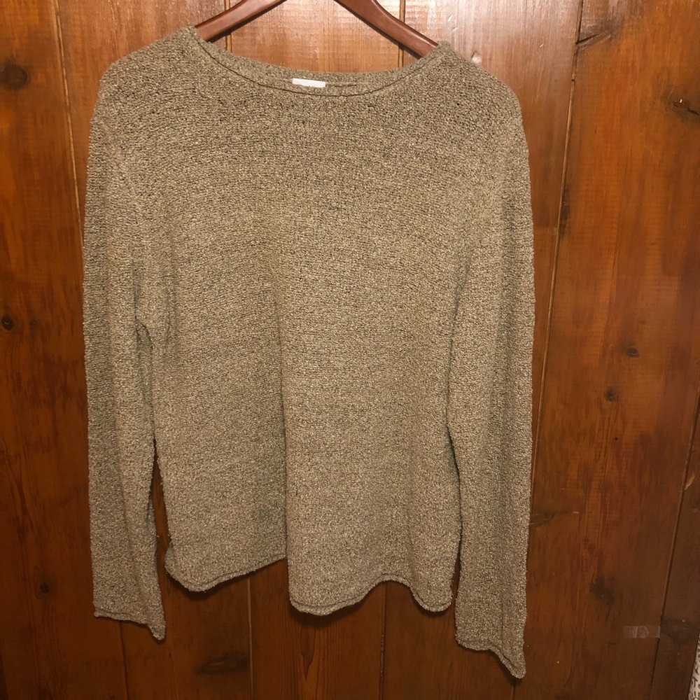 Columbia Oatmeal Tan Cream Sweater